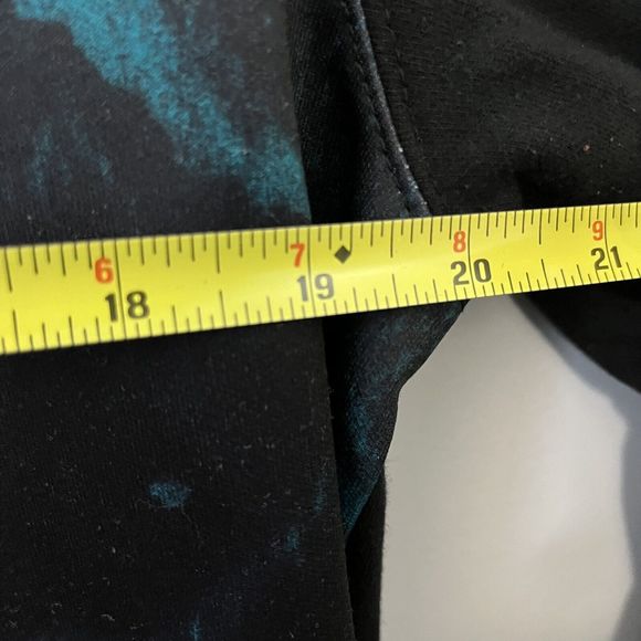 Rich Gang Mens Sweatshirt Black Space Cosmos Gold Zipper Designer Small RG NWOT - Picture 9 of 10